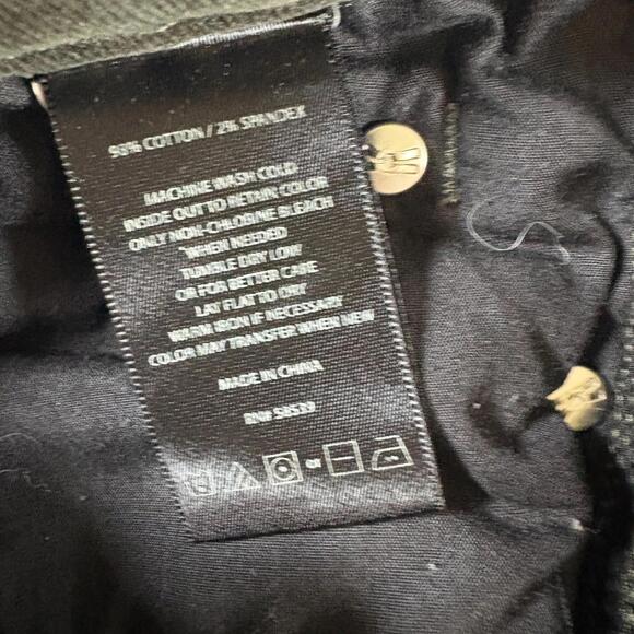 Corduroy Skinny Jeans Olive Green Kut Diana 8 Fits Like 31X29 Stretch Pants - Picture 6 of 12